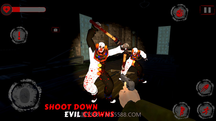 可怕的小丑恐怖之夜截图1