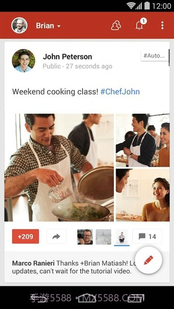 Google+v7.0.0.111900548截图1 Google+v7.0.0.111900548截图1