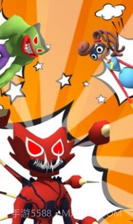 合并蓝色怪物超级英雄（Merge Blue Monster Superhero）截图2