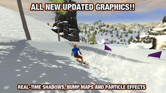 疯狂滑雪竞技截图1