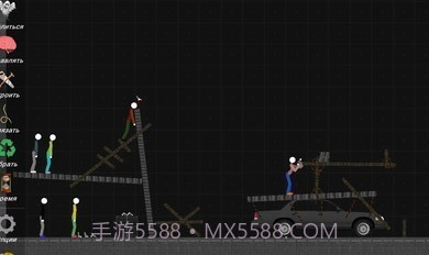 火柴人模拟沙盒截图1