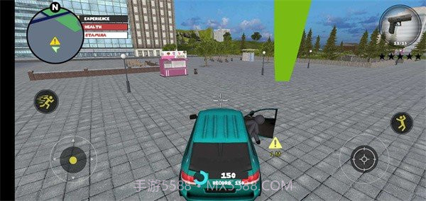 火柴人绳索英雄黑衣人无限金币版截图4