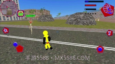 警察火柴人绳索英雄截图2 警察火柴人绳索英雄截图2