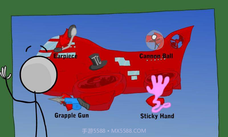 火柴人潜入飞船截图3