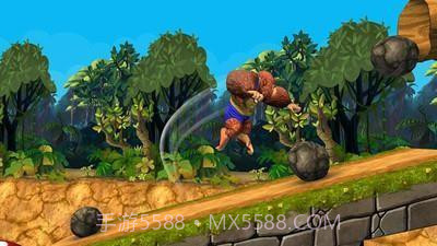 猴子特技奔跑截图2