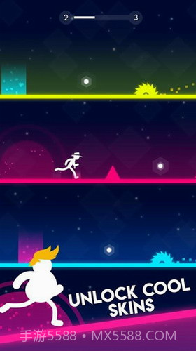 颜色跑酷截图2