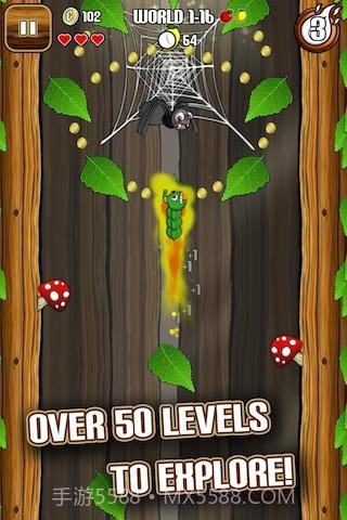 饥饿毛毛虫 Little Chomp截图1 饥饿毛毛虫 Little Chomp截图1