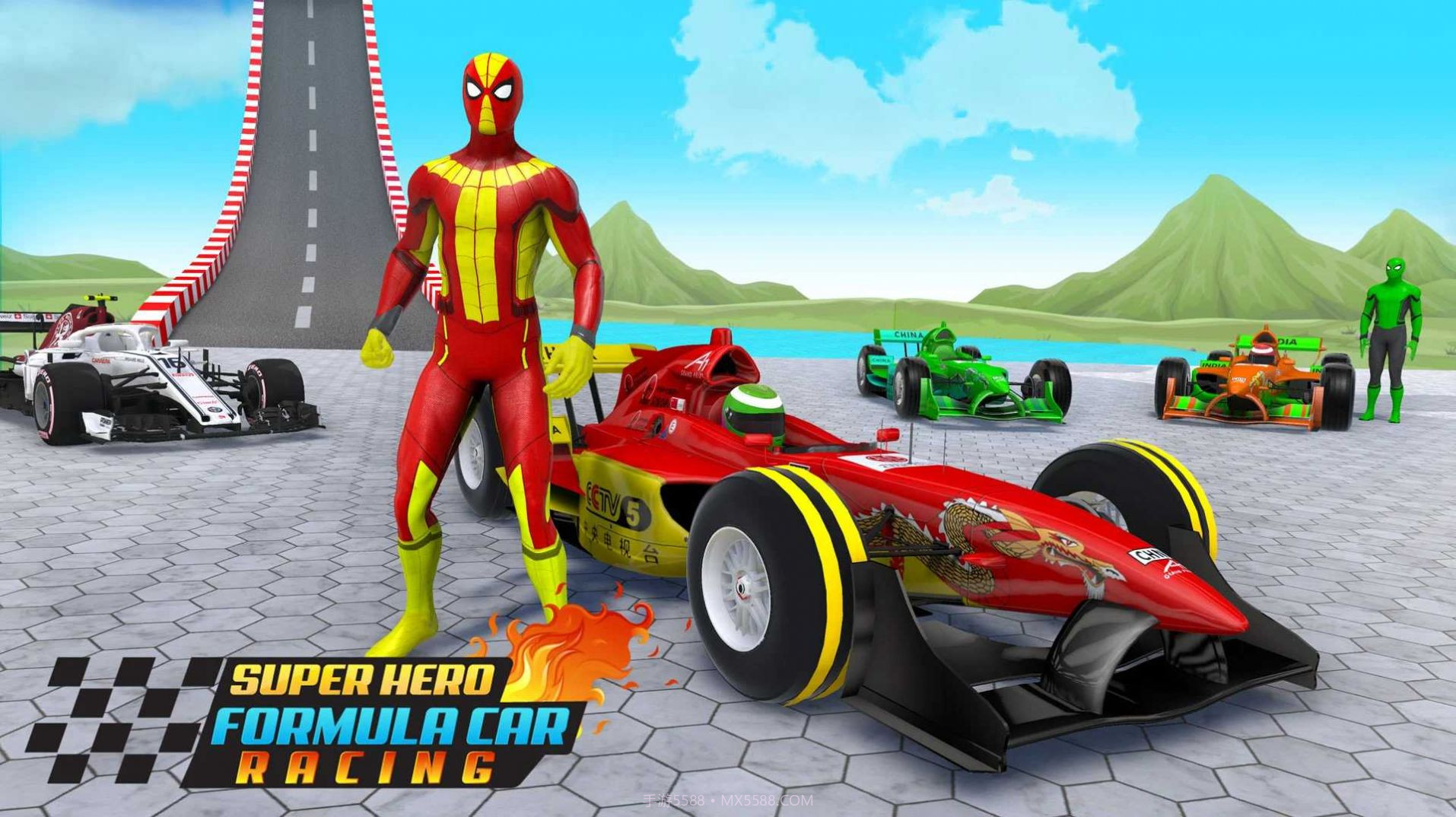 特技车超级英雄汽车截图3