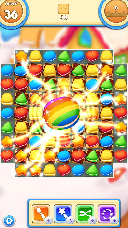 开心饼干消消乐截图2