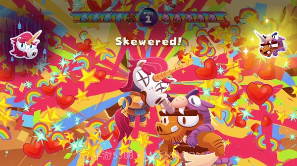 单轮车上的独角兽截图2