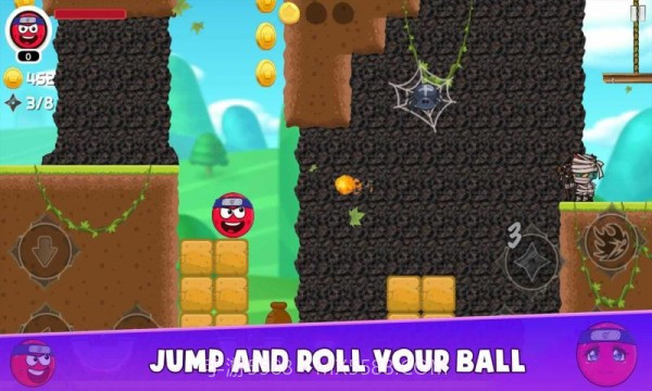 红色忍者球弹跳4截图5 红色忍者球弹跳4截图5