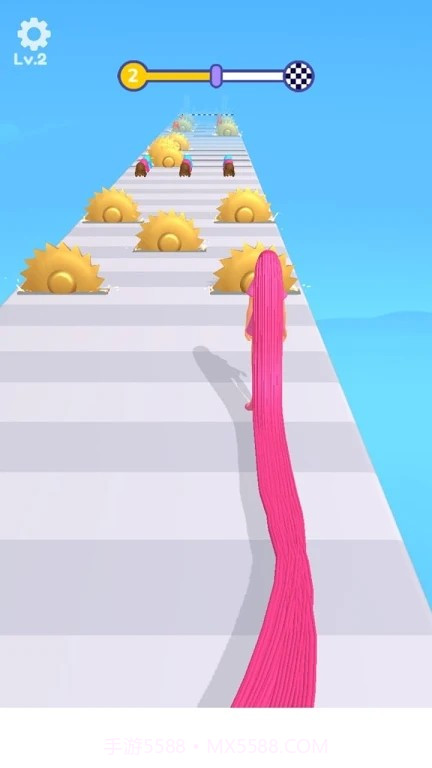 巨型头发奔跑者截图3