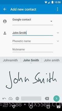 Google 手写输入截图1 Google 手写输入截图1