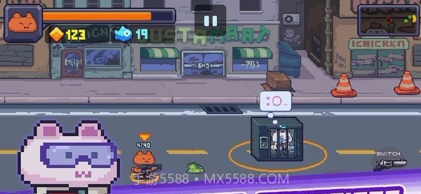 猫咪枪手大战僵尸截图3 猫咪枪手大战僵尸截图3