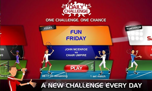 火柴人网球 Stick Tennis截图5 火柴人网球 Stick Tennis截图5