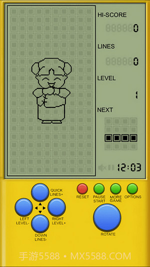 俄罗斯方块掌机截图2
