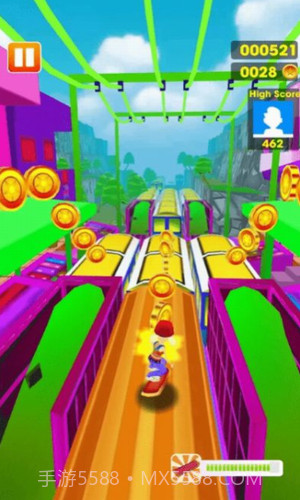 地铁巴士跑步截图3