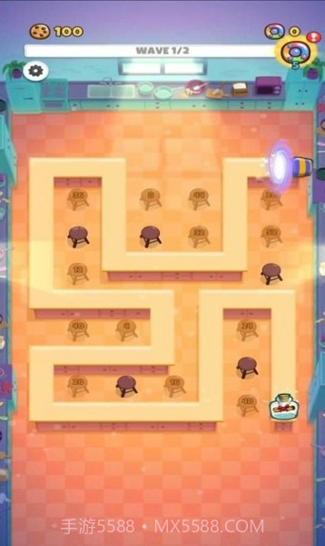 饼干人塔防截图1 饼干人塔防截图1