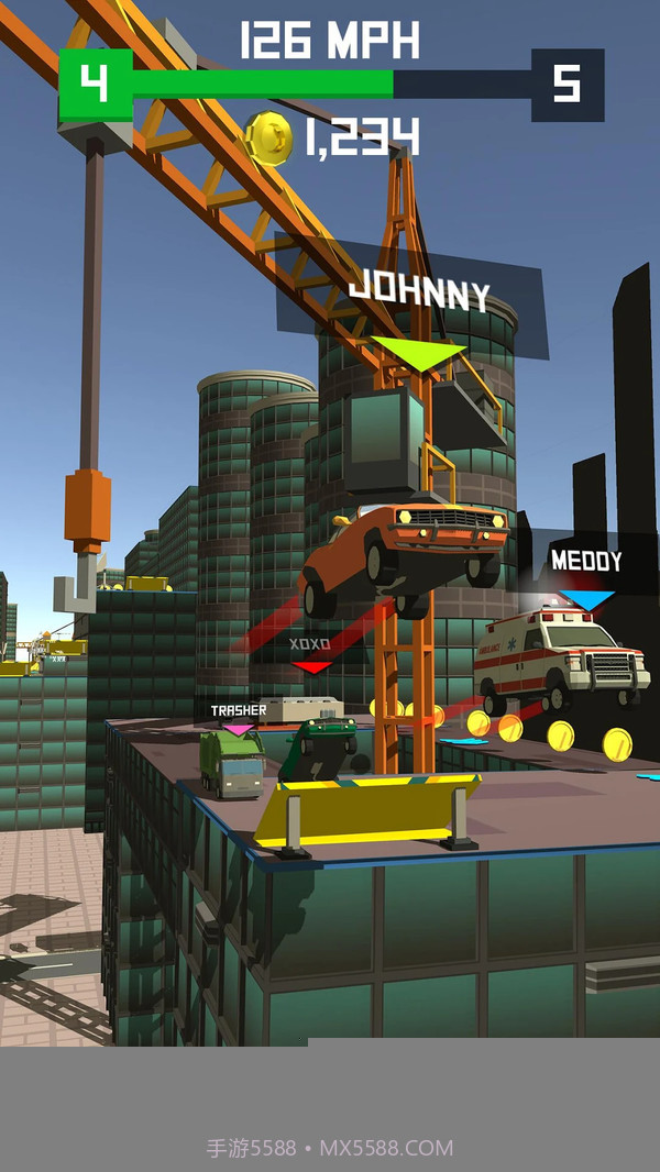 屋顶赛车截图3 屋顶赛车截图3