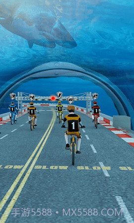 水下自行车竞比赛截图1 水下自行车竞比赛截图1