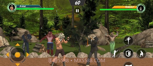野生动物摔跤斗士截图3 野生动物摔跤斗士截图3