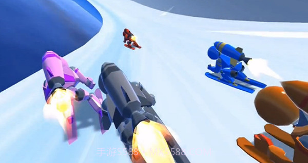 火箭滑雪赛手机版截图4 火箭滑雪赛手机版截图4