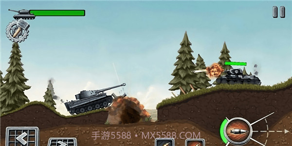 前线山丘坦克战截图3