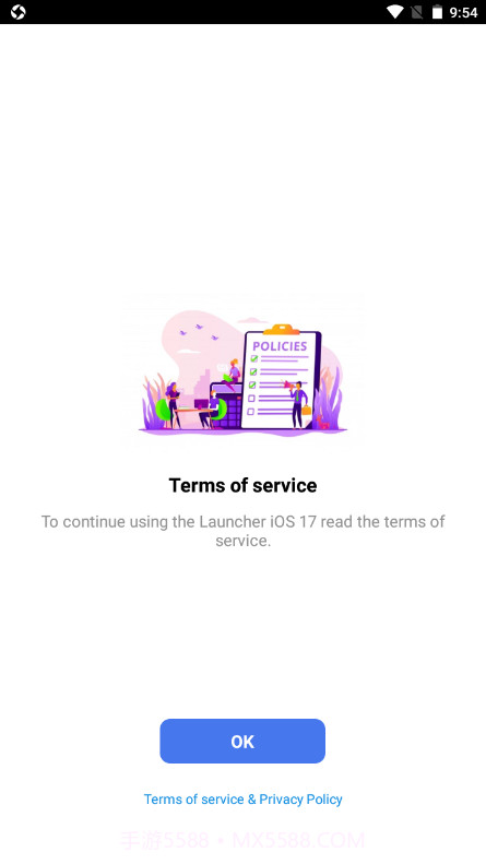 Launcher iOS 17截图2