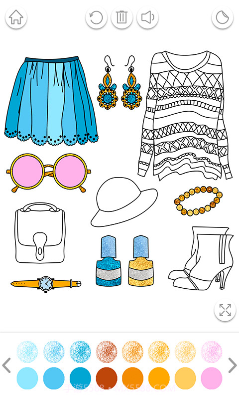 公主美妆画画手机版截图5 公主美妆画画手机版截图5