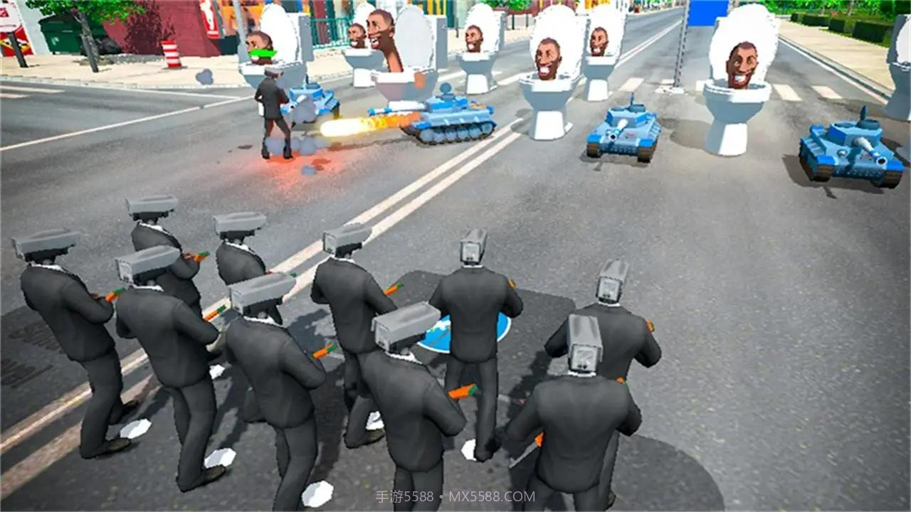 马桶人战争厕所截图3 马桶人战争厕所截图3