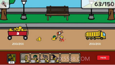 疯狂小鸭战争截图1