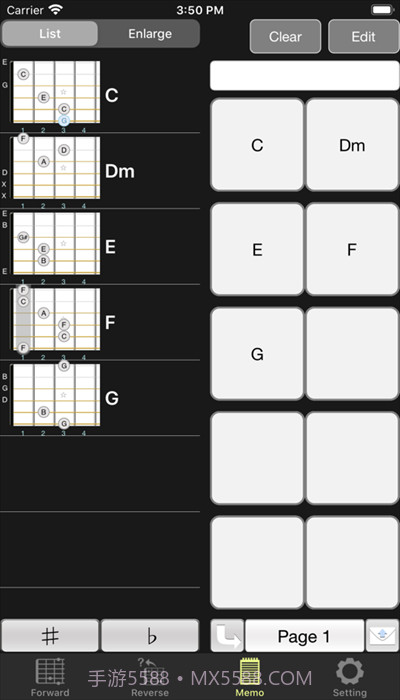 GChord吉他和弦截图4 GChord吉他和弦截图4