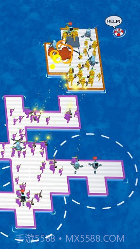 木筏战争疯狂海战截图2