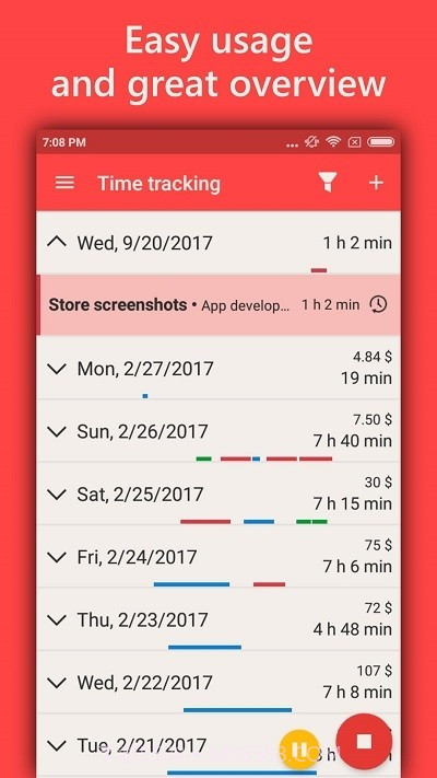 workinghours时间追踪截图4 workinghours时间追踪截图4