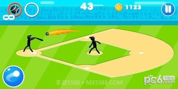 火柴人棒球截图4 火柴人棒球截图4