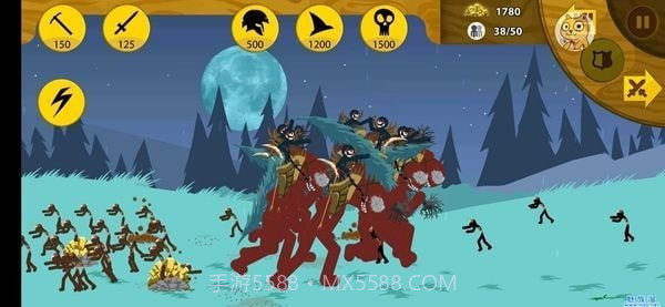 火柴人战争遗产僵尸召唤者截图1 火柴人战争遗产僵尸召唤者截图1