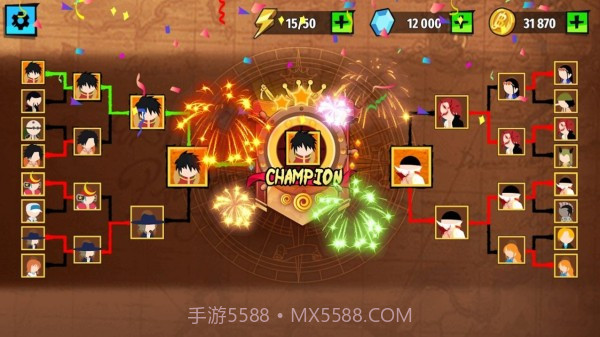 火柴人海盗战斗截图3