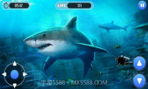 白鲨攻击任务3D截图3 白鲨攻击任务3D截图3