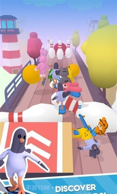 毛绒轮滑队截图3