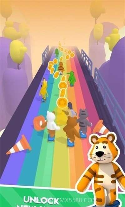 毛绒轮滑队截图2