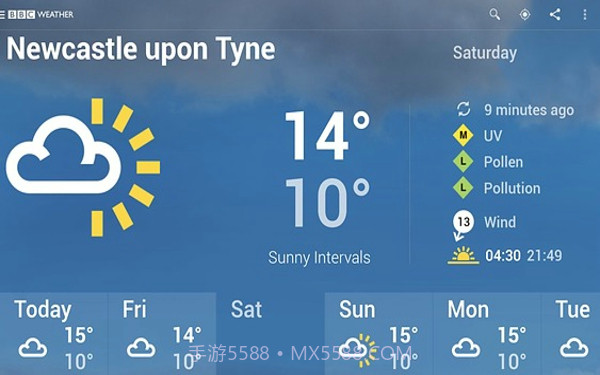 BBC Weather截图4 BBC Weather截图4
