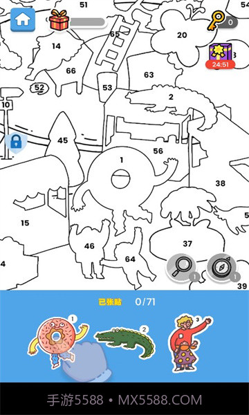 开心贴贴乐截图3 开心贴贴乐截图3