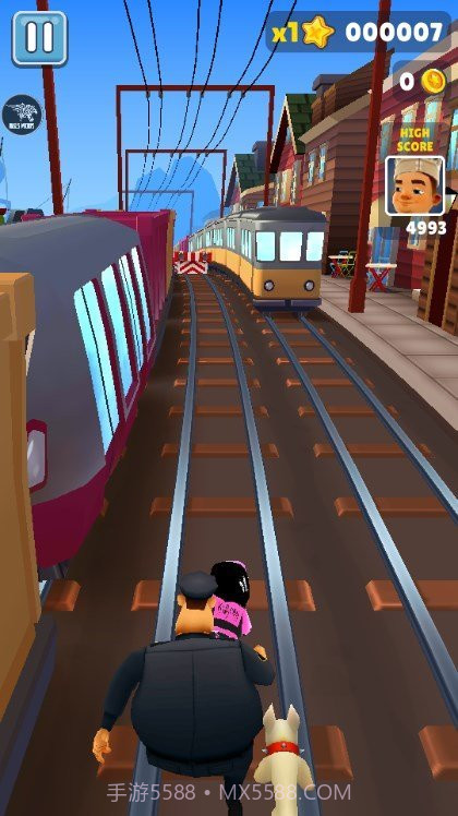 地铁跑酷明殇冰岛公益版本截图4