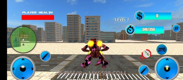 飞鹰变形机器人截图2