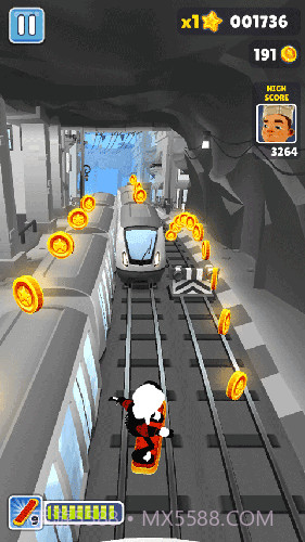 地铁跑酷黑白摩洛哥截图4