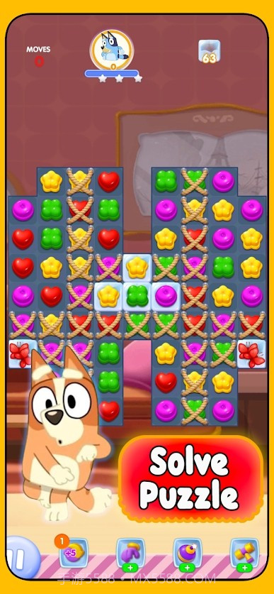 蓝色糖果消除截图3