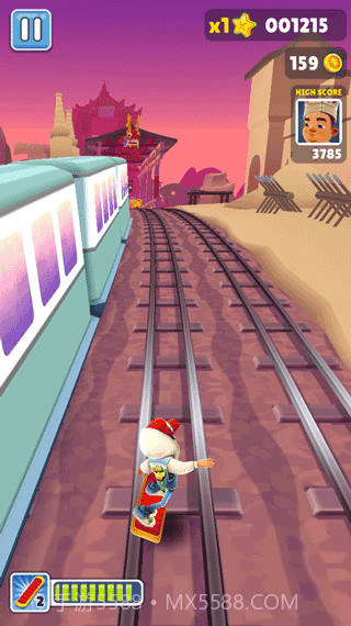 地铁跑酷黄鹤楼东游记版截图3