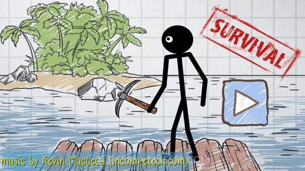 火柴人木筏求生截图2 火柴人木筏求生截图2