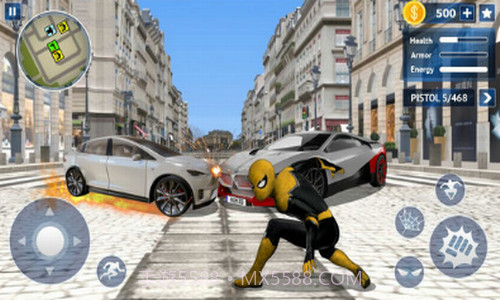 飞行蜘蛛绳英雄截图3