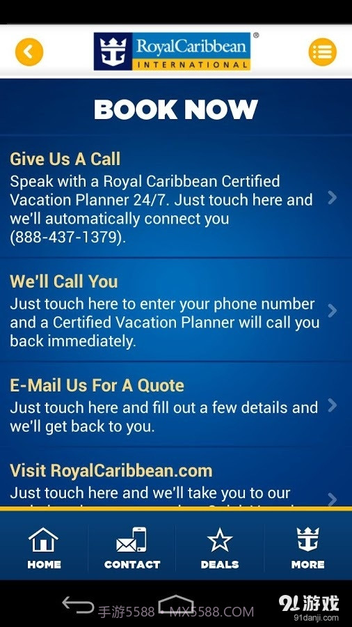 Royal Caribbean International截图4 Royal Caribbean International截图4